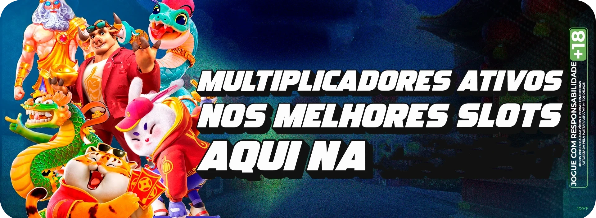 Controles de paJogonto e BRL em 22ff