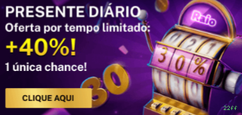 Controles de paJogonto e BRL em 22ff